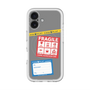 スリムプロテクションプレミアムケース with MagSafe［ FRAGILE Stickers - Gray ］