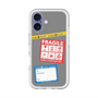 スリムプロテクションプレミアムケース with MagSafe［ FRAGILE Stickers - Gray ］