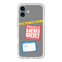 スリムプロテクションプレミアムケース with MagSafe［ FRAGILE Stickers - Gray ］