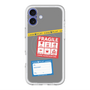 スリムプロテクションプレミアムケース with MagSafe［ FRAGILE Stickers - Gray ］