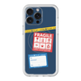 スリムプロテクションプレミアムケース with MagSafe［ FRAGILE Stickers - Navy ］