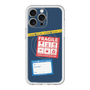 スリムプロテクションプレミアムケース with MagSafe［ FRAGILE Stickers - Navy ］