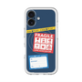 スリムプロテクションプレミアムケース with MagSafe［ FRAGILE Stickers - Navy ］