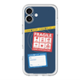 スリムプロテクションプレミアムケース with MagSafe［ FRAGILE Stickers - Navy ］