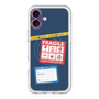 スリムプロテクションプレミアムケース with MagSafe［ FRAGILE Stickers - Navy ］
