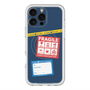 スリムプロテクションプレミアムケース with MagSafe［ FRAGILE Stickers - Navy ］
