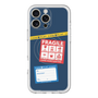 スリムプロテクションプレミアムケース with MagSafe［ FRAGILE Stickers - Navy ］