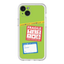 スリムプロテクションプレミアムケース with MagSafe［ FRAGILE Stickers - Green ］