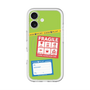 スリムプロテクションプレミアムケース with MagSafe［ FRAGILE Stickers - Green ］