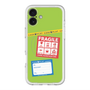 スリムプロテクションプレミアムケース with MagSafe［ FRAGILE Stickers - Green ］