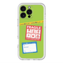 スリムプロテクションプレミアムケース with MagSafe［ FRAGILE Stickers - Green ］