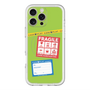 スリムプロテクションプレミアムケース with MagSafe［ FRAGILE Stickers - Green ］