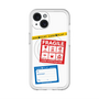 スリムプロテクションプレミアムケース with MagSafe［ FRAGILE Stickers - White ］