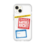 スリムプロテクションプレミアムケース with MagSafe［ FRAGILE Stickers - White ］