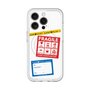 スリムプロテクションプレミアムケース with MagSafe［ FRAGILE Stickers - White ］