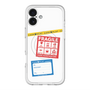 スリムプロテクションプレミアムケース with MagSafe［ FRAGILE Stickers - White ］