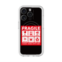 スリムプロテクションプレミアムケース with MagSafe［ FRAGILE Sticker - Black ］