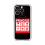 スリムプロテクションプレミアムケース with MagSafe［ FRAGILE Sticker - Black ］