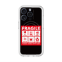 スリムプロテクションプレミアムケース with MagSafe［ FRAGILE Sticker - Black ］
