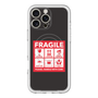スリムプロテクションプレミアムケース with MagSafe［ FRAGILE Sticker - Black ］