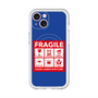 スリムプロテクションプレミアムケース with MagSafe［ FRAGILE Sticker - Blue ］