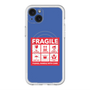 スリムプロテクションプレミアムケース with MagSafe［ FRAGILE Sticker - Blue ］