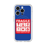 スリムプロテクションプレミアムケース with MagSafe［ FRAGILE Sticker - Blue ］
