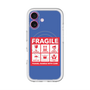 スリムプロテクションプレミアムケース with MagSafe［ FRAGILE Sticker - Blue ］