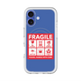 スリムプロテクションプレミアムケース with MagSafe［ FRAGILE Sticker - Blue ］