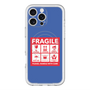 スリムプロテクションプレミアムケース with MagSafe［ FRAGILE Sticker - Blue ］