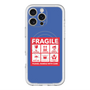 スリムプロテクションプレミアムケース with MagSafe［ FRAGILE Sticker - Blue ］