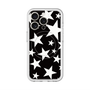 スリムプロテクションプレミアムケース with MagSafe［ Stars - Black ］
