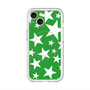 スリムプロテクションプレミアムケース with MagSafe［ Stars - Green ］