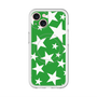 スリムプロテクションプレミアムケース with MagSafe［ Stars - Green ］