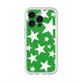 スリムプロテクションプレミアムケース with MagSafe［ Stars - Green ］