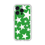スリムプロテクションプレミアムケース with MagSafe［ Stars - Green ］