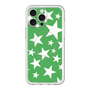 スリムプロテクションプレミアムケース with MagSafe［ Stars - Green ］