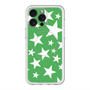スリムプロテクションプレミアムケース with MagSafe［ Stars - Green ］