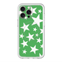 スリムプロテクションプレミアムケース with MagSafe［ Stars - Green ］