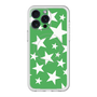 スリムプロテクションプレミアムケース with MagSafe［ Stars - Green ］