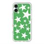 スリムプロテクションプレミアムケース with MagSafe［ Stars - Green ］
