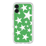 スリムプロテクションプレミアムケース with MagSafe［ Stars - Green ］