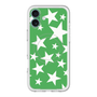 スリムプロテクションプレミアムケース with MagSafe［ Stars - Green ］