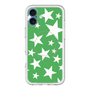 スリムプロテクションプレミアムケース with MagSafe［ Stars - Green ］