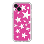 スリムプロテクションプレミアムケース with MagSafe［ Stars - Pink ］