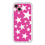 スリムプロテクションプレミアムケース with MagSafe［ Stars - Pink ］