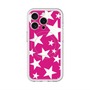 スリムプロテクションプレミアムケース with MagSafe［ Stars - Pink ］