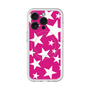 スリムプロテクションプレミアムケース with MagSafe［ Stars - Pink ］