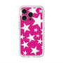 スリムプロテクションプレミアムケース with MagSafe［ Stars - Pink ］