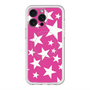 スリムプロテクションプレミアムケース with MagSafe［ Stars - Pink ］